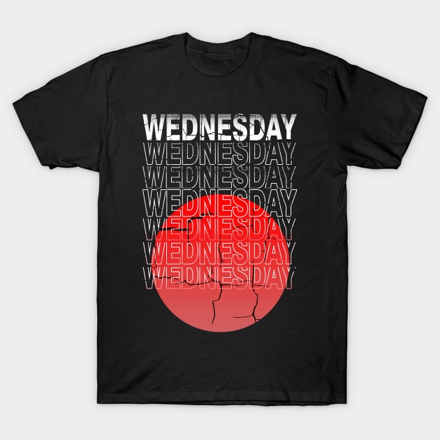 Wednesday Retro Funny T-Shirt by Tuyetle